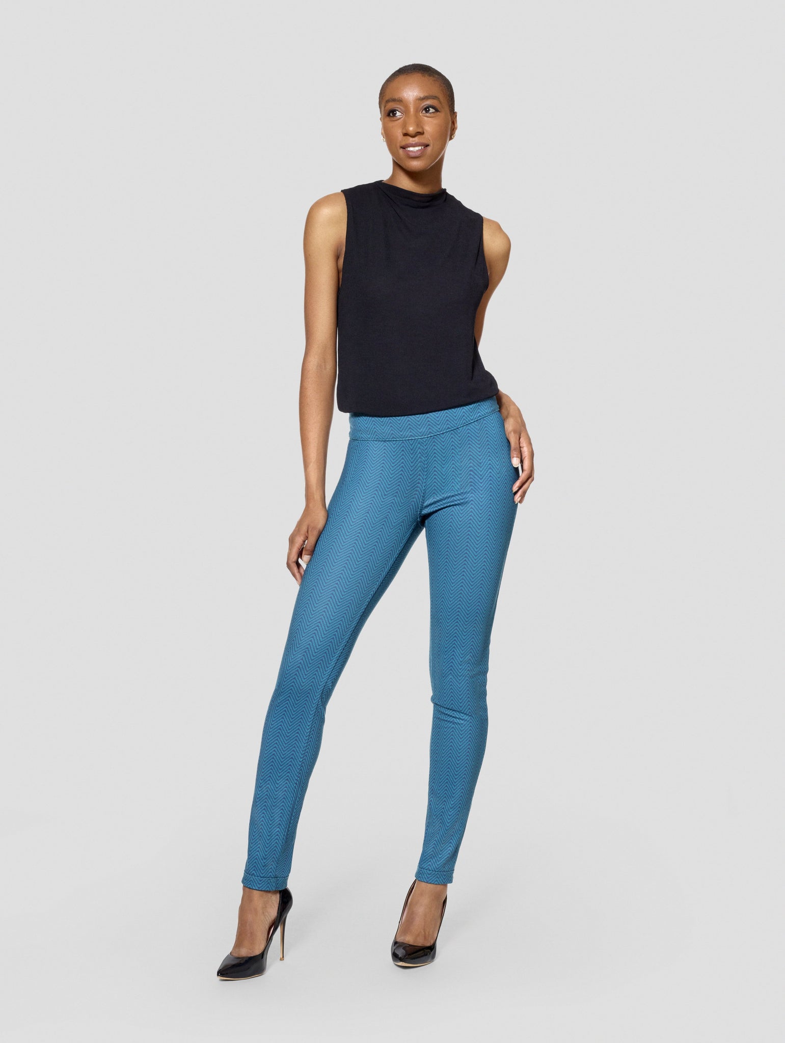 LTS Tall Women's Cobalt Blue Tapered Trousers